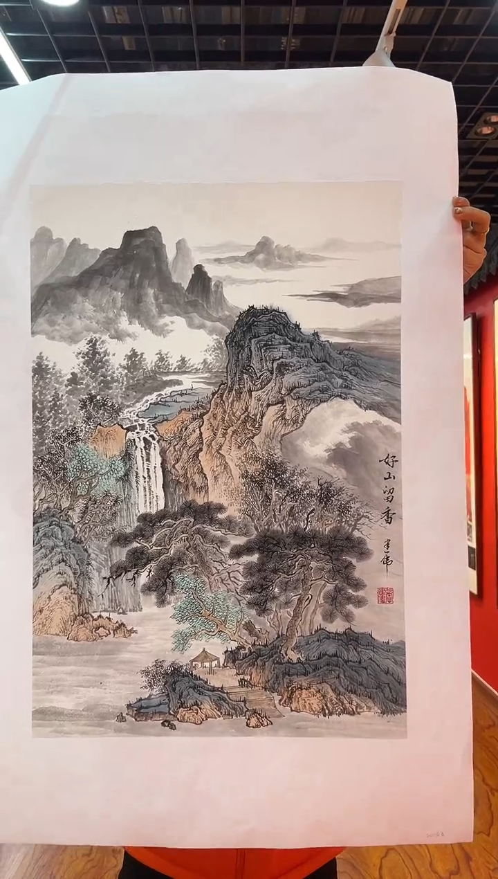 国画张建伟老师国画作品