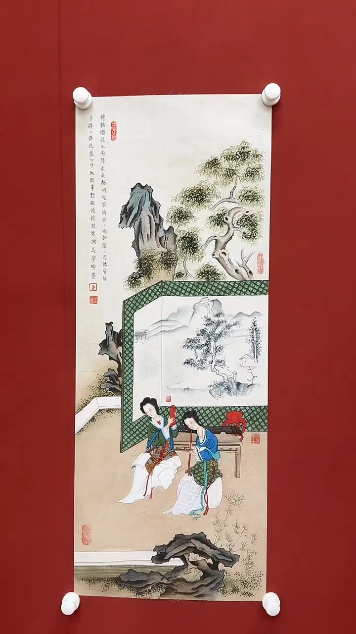 【闪购商品】国画马宁晞手绘国画