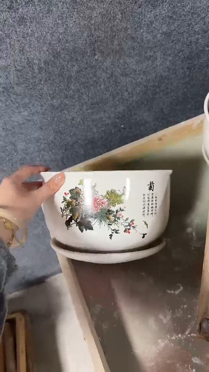 高温陶瓷花盆+E94