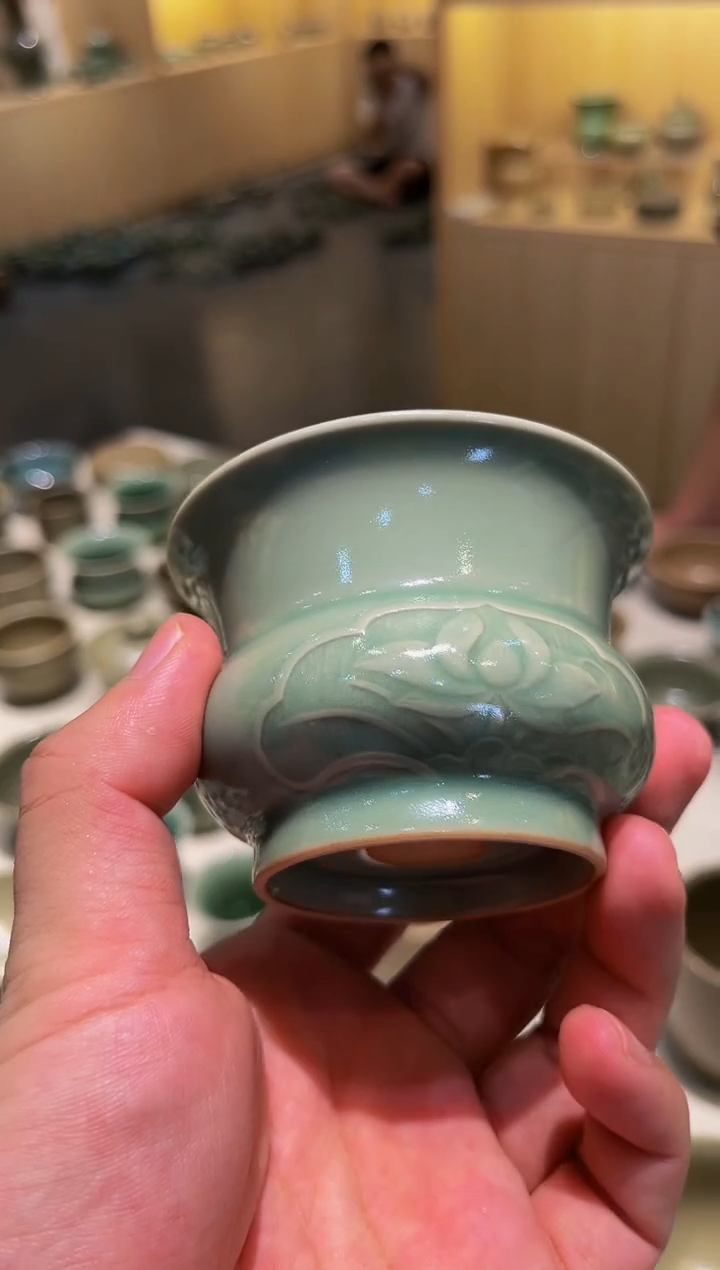 渣斗·龙窑柴烧··德炜·一物一拍