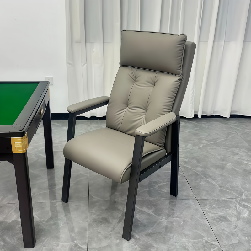 【4张】麻将椅子棋牌室专用椅舒适久坐麻将桌家用高靠背打麻将椅子