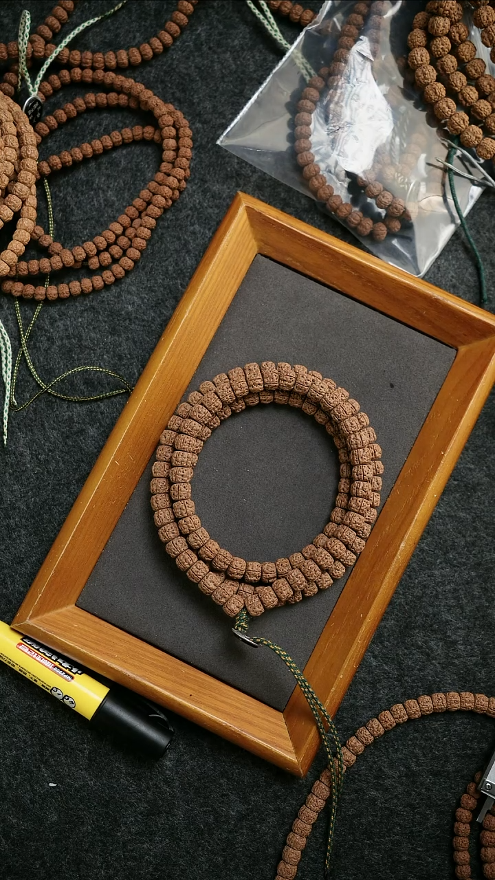 手串金刚菩提藏式倚天不带三通9+190