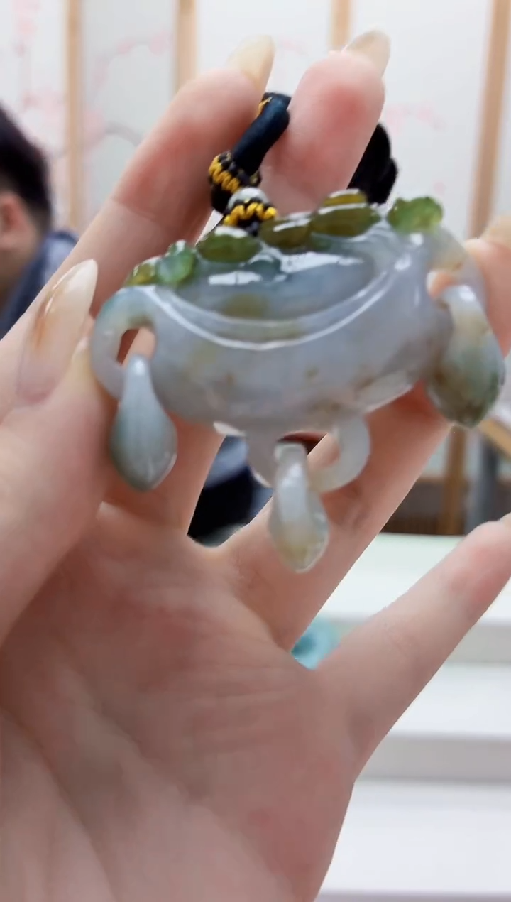 未镶嵌定制翡翠5060jw-毛货挂件27