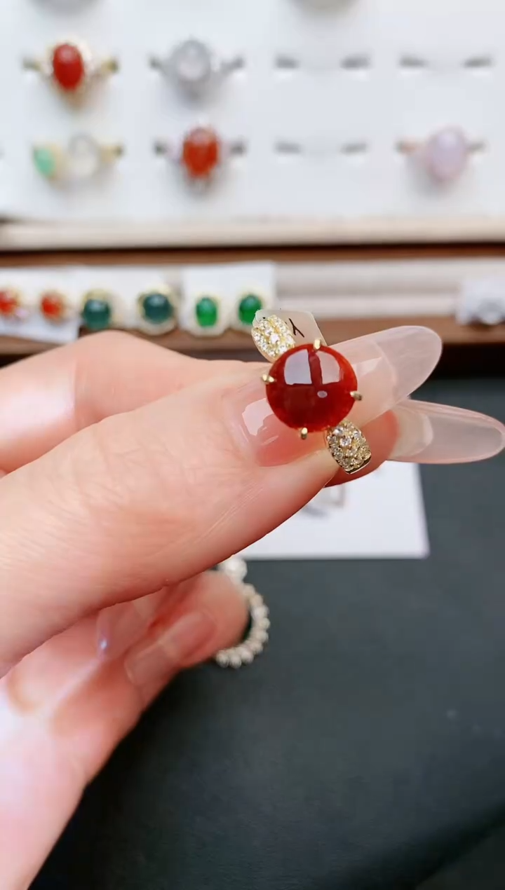 【闪购商品】翡翠戒指银S925镶嵌.....