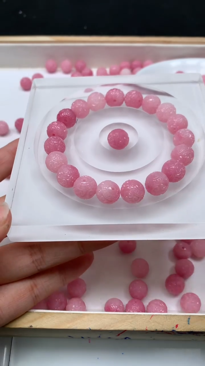 未镶嵌散珠拼合珍珠（马贝珠）A2007 女皇贝 回纹珠10mm10个9.9元