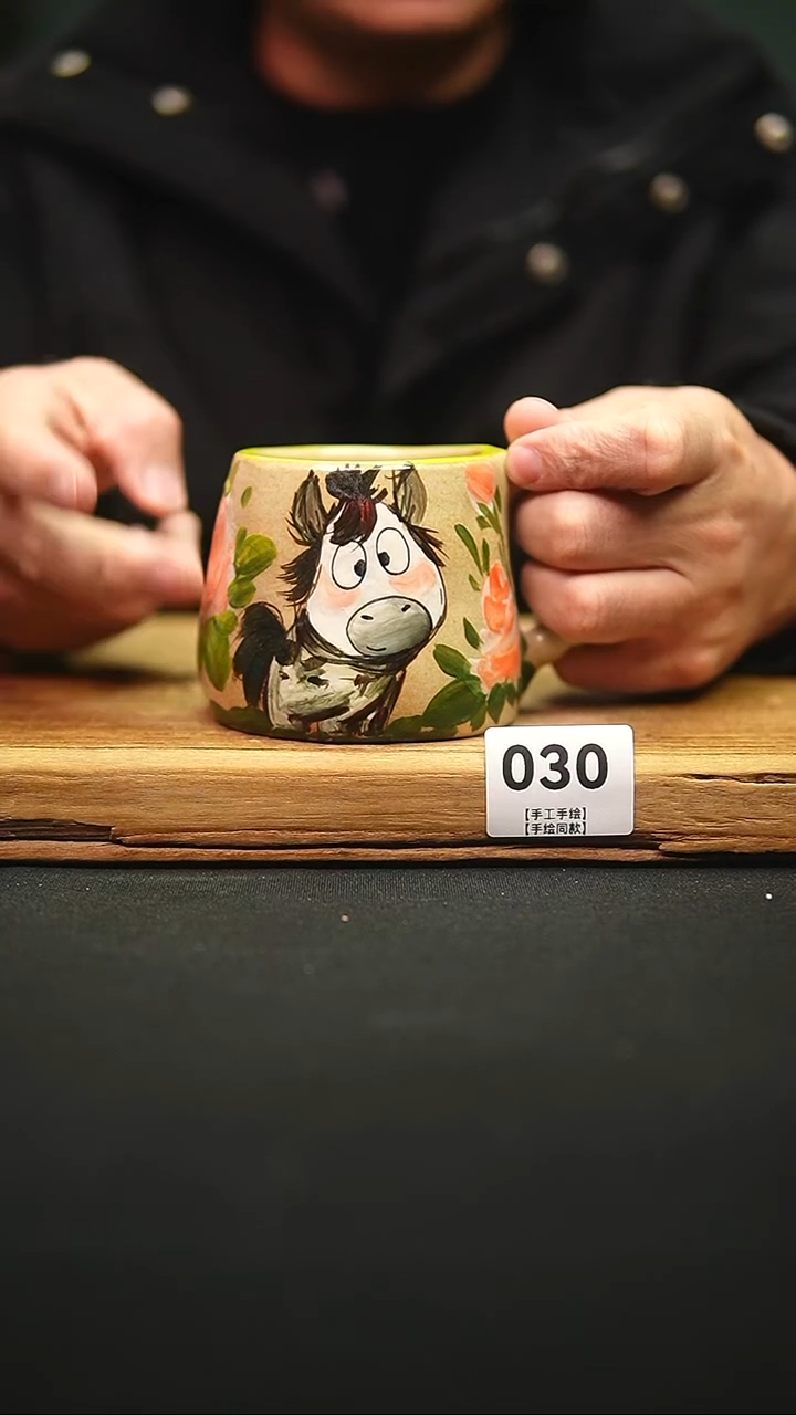 @@陶园瓷舍@@纯手工手绘@高温釉下彩