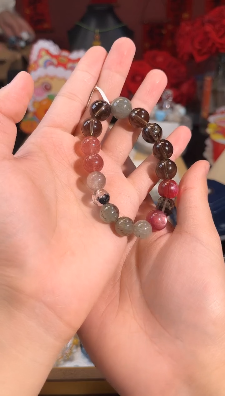 【闪购商品】水晶手链未镶嵌Q352多样性发货一件