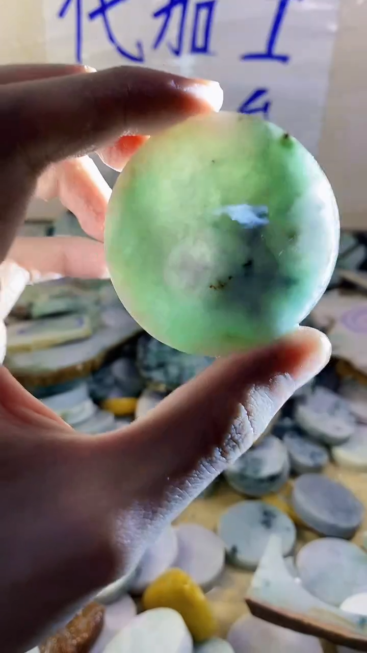 裸石翡翠纯天然A货翡翠451