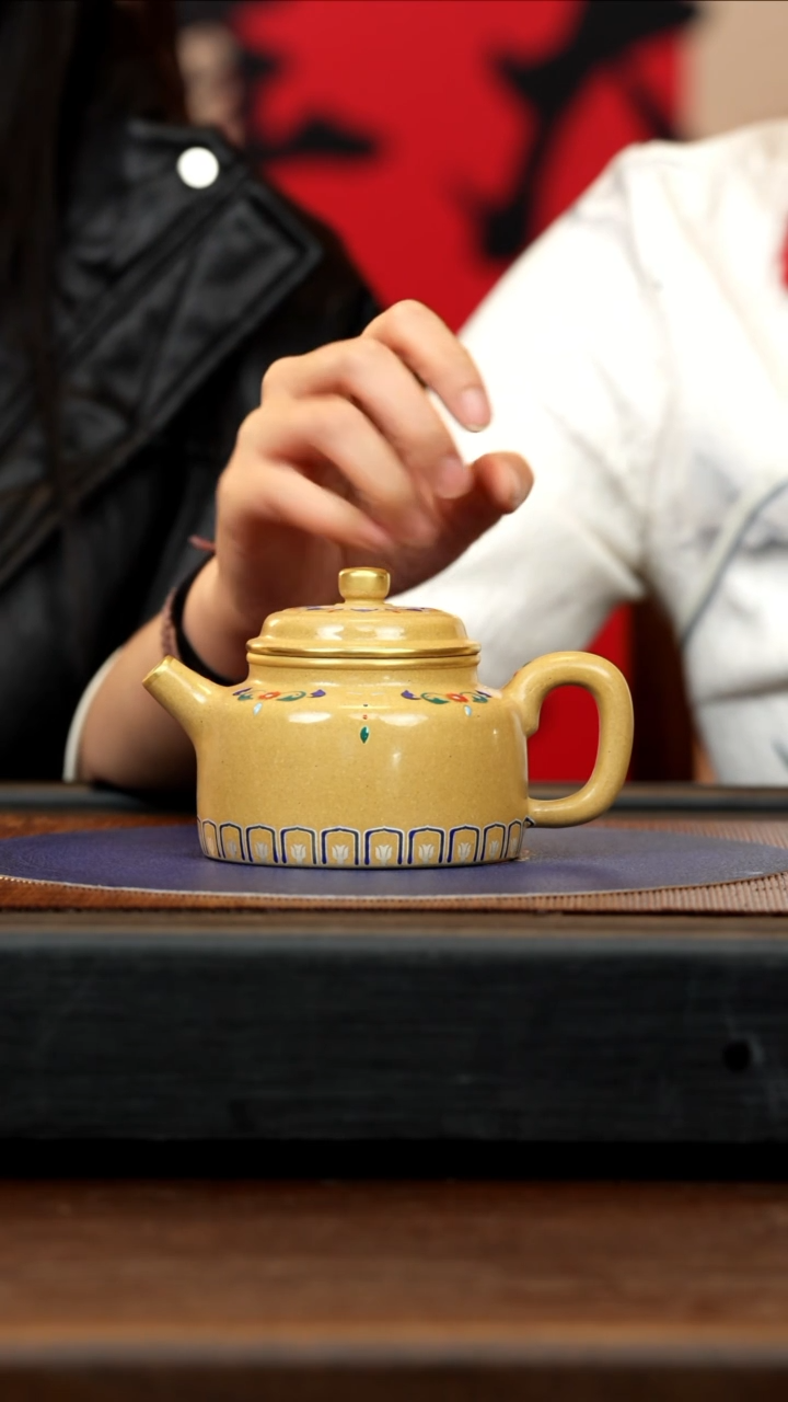 【闪购商品】紫砂茶壶WYS 芒果泥 德钟 251cc