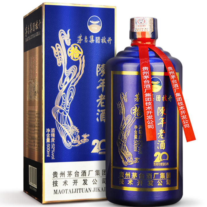 KWEICHOW MOUTAI/贵州茅台D拾牌陈年老酒 52度500ml52度500ml
