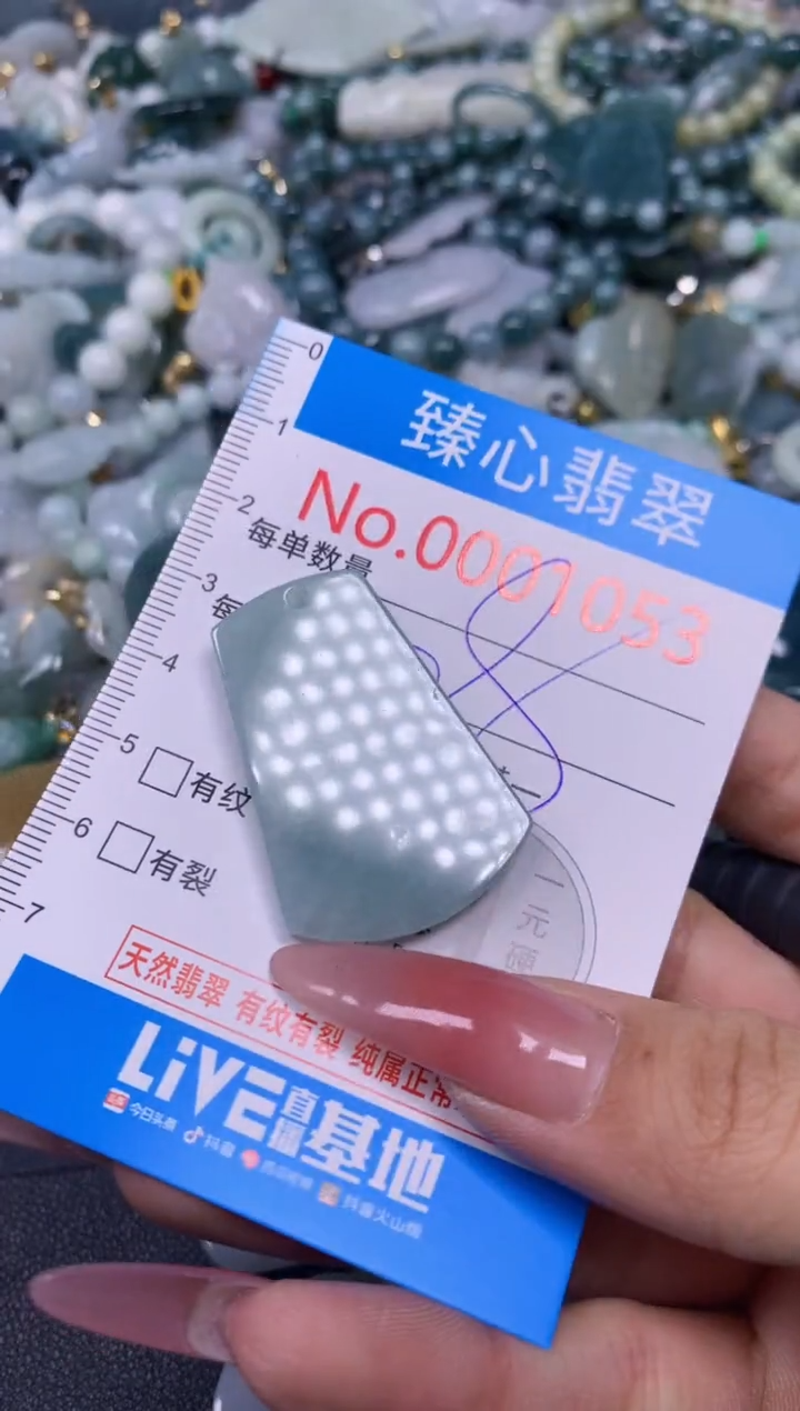 【闪购商品】翡翠颈饰未镶嵌含绳0001053