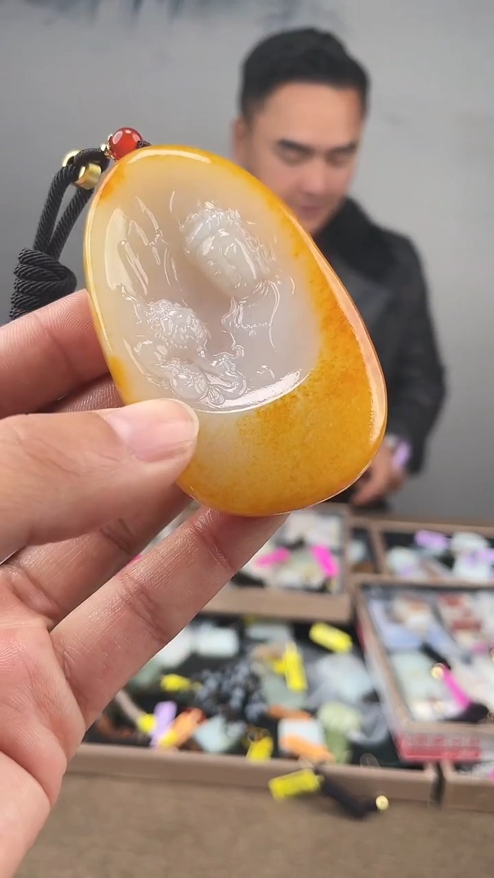 颈饰未镶嵌和田玉12.23XT多样性拍一发一5