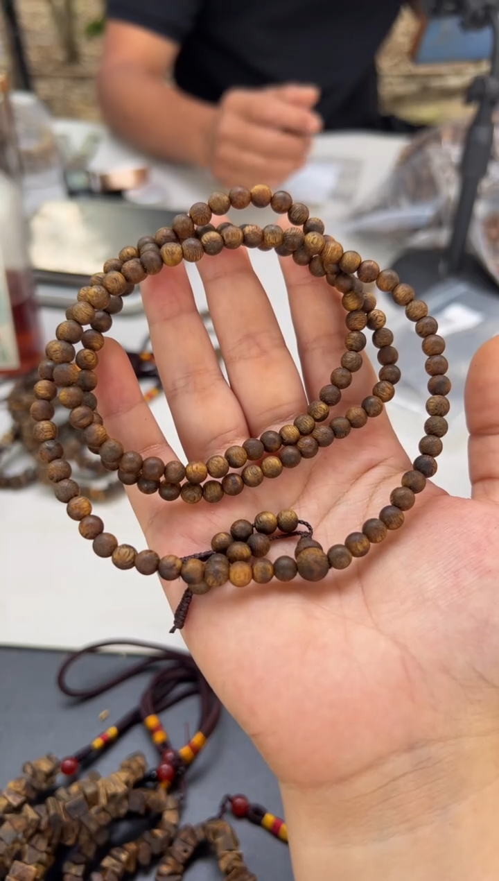 手串沉香奇楠沉香05圆珠多圈12克多样性发一