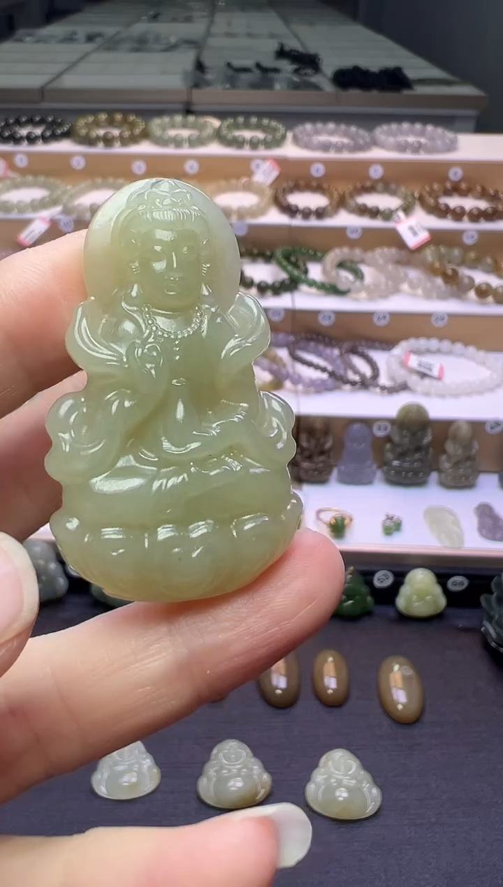 颈饰未镶嵌和田玉238号链接