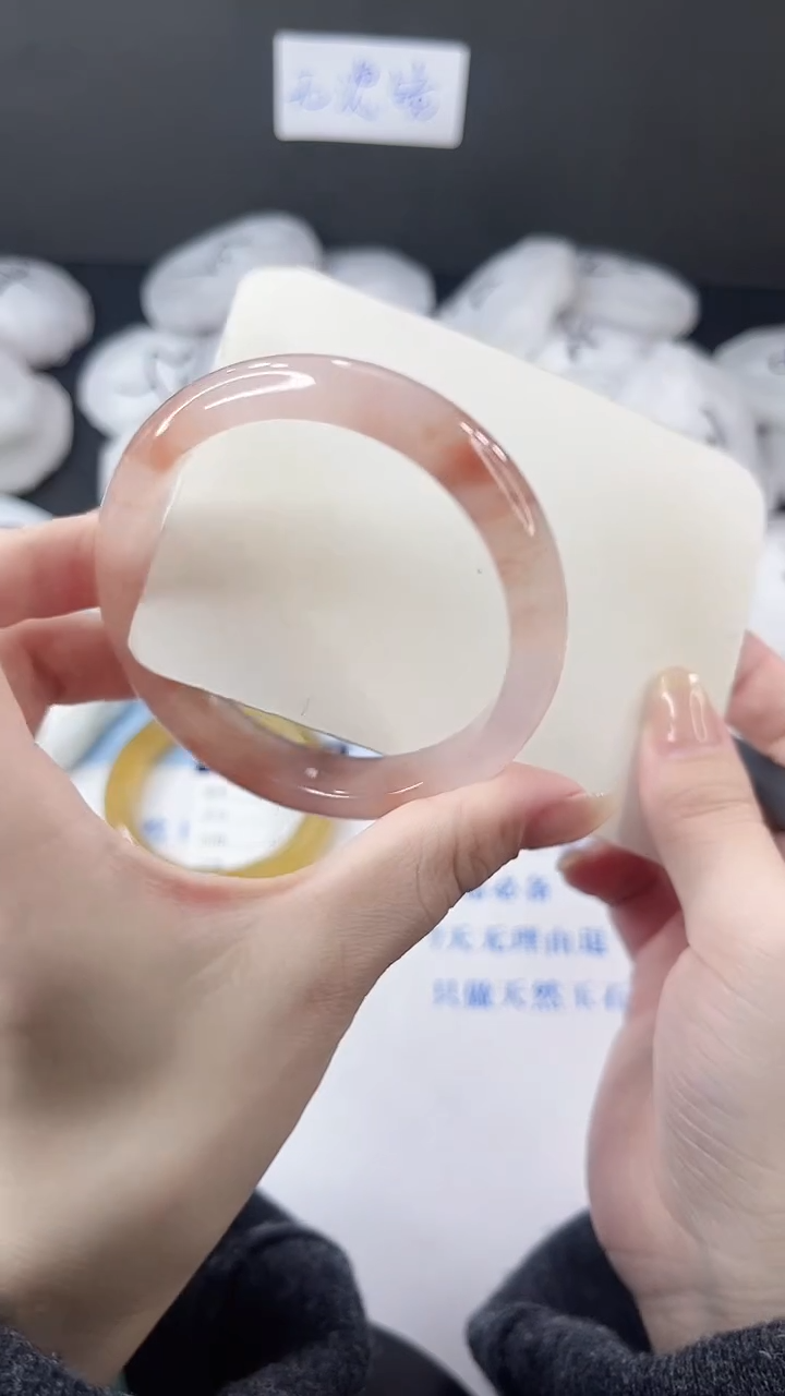 未镶嵌手镯石英质玉多样性发货L34