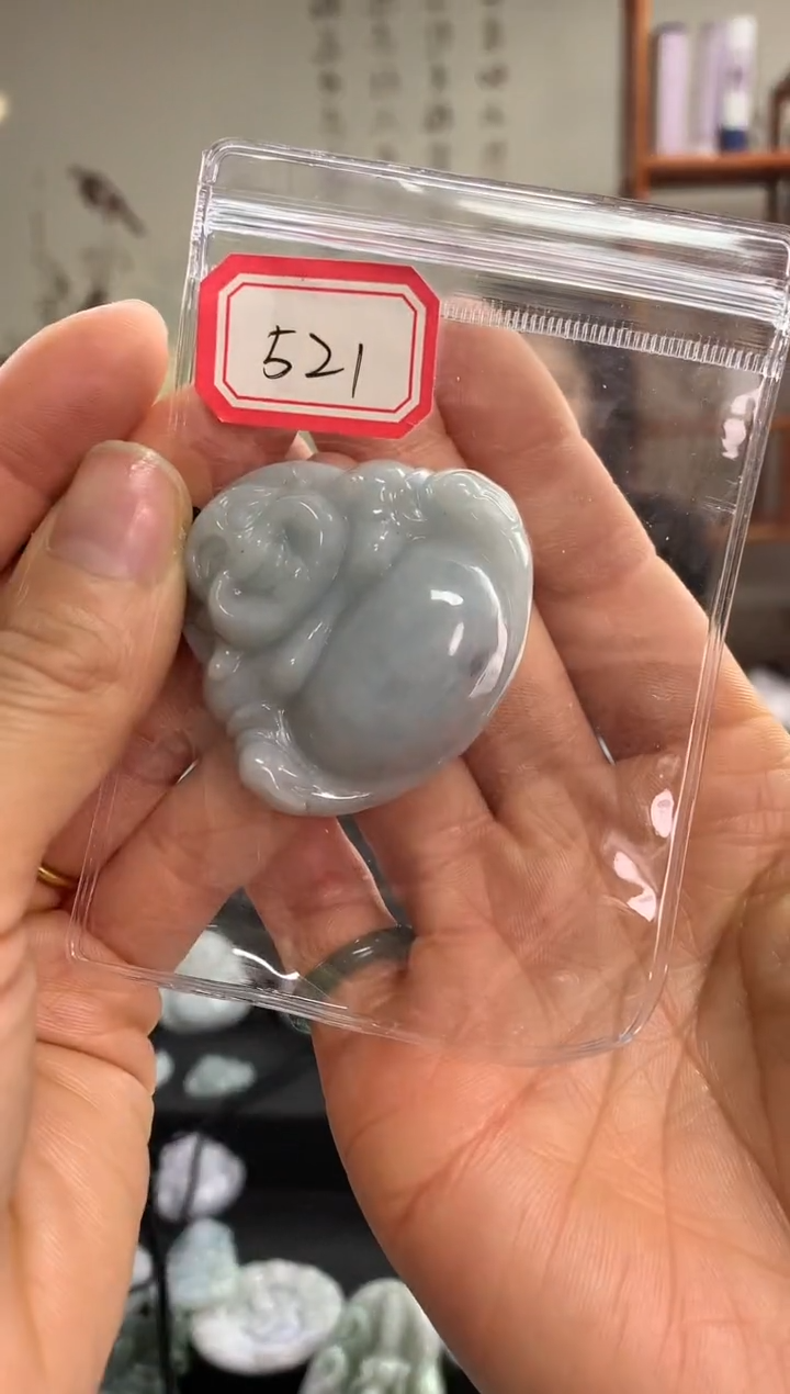 【闪购商品】翡翠颈饰未镶嵌佛公521