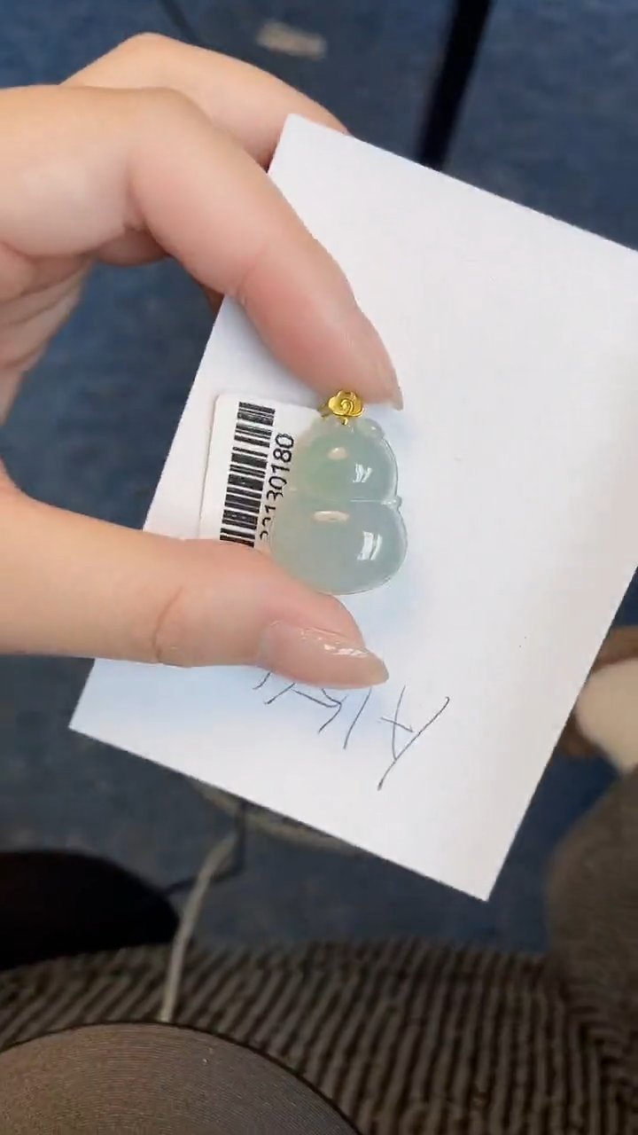 【闪购商品】翡翠颈饰18K金镶嵌000000000