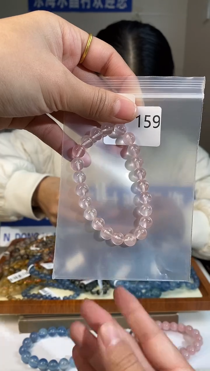 【闪购商品】水晶手链未镶嵌粉水晶
