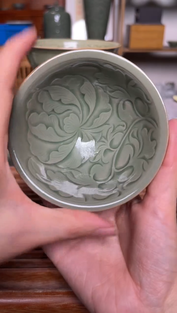 【闪购商品】其他84纯手工秘色斗笠盏