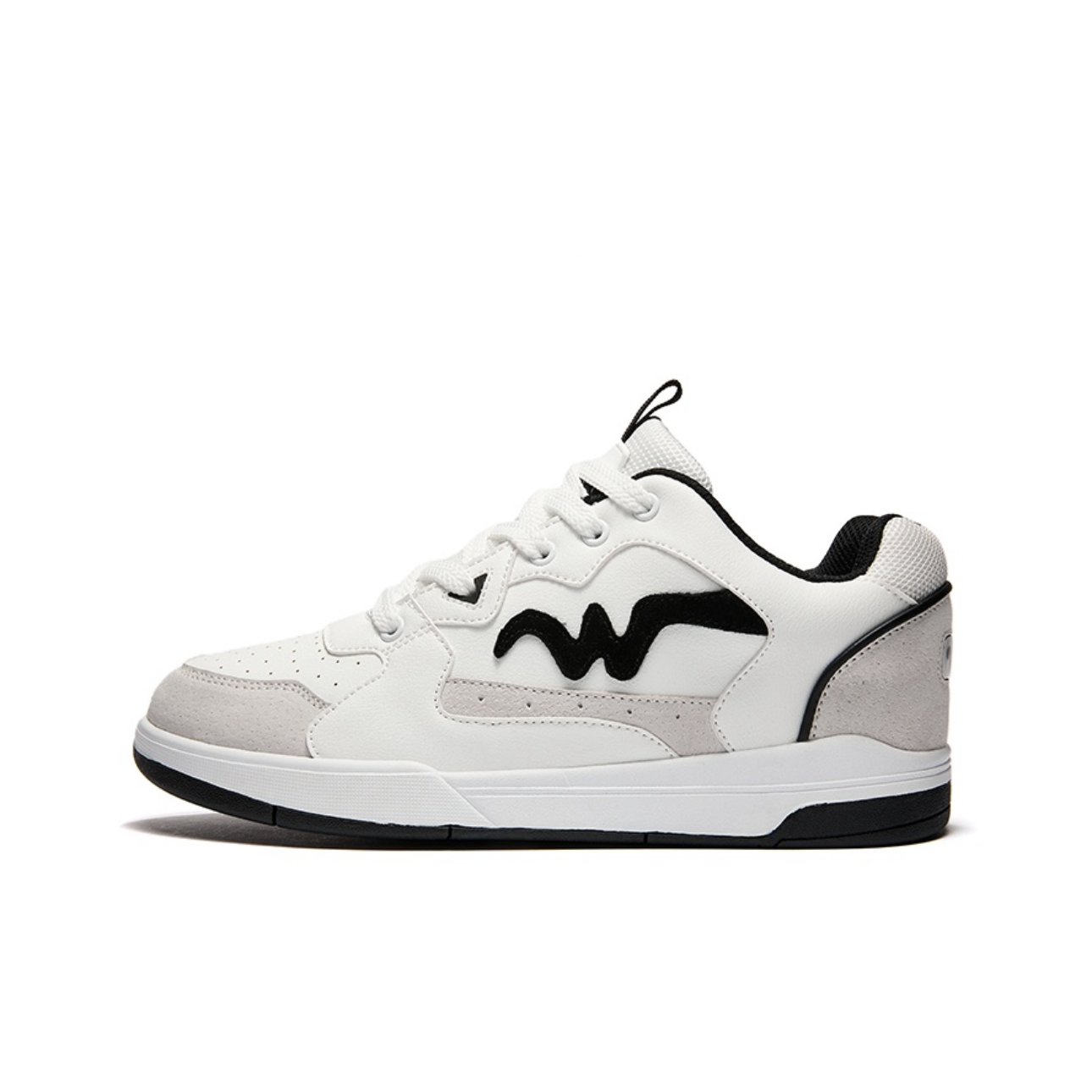 【11001-黑白熊猫】WAVECREST潮流百搭耐磨低帮板鞋男女同款[小薇]