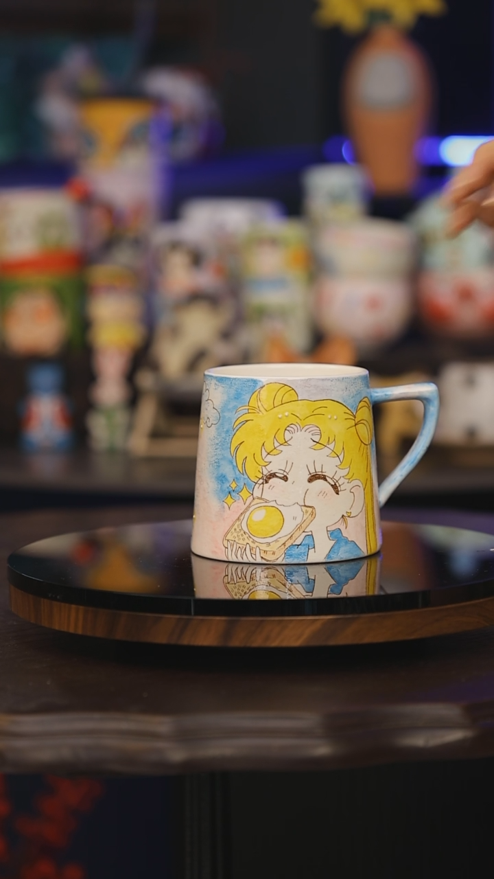 【闪购商品】摆件景德镇釉下彩绘设计师款式陶瓷