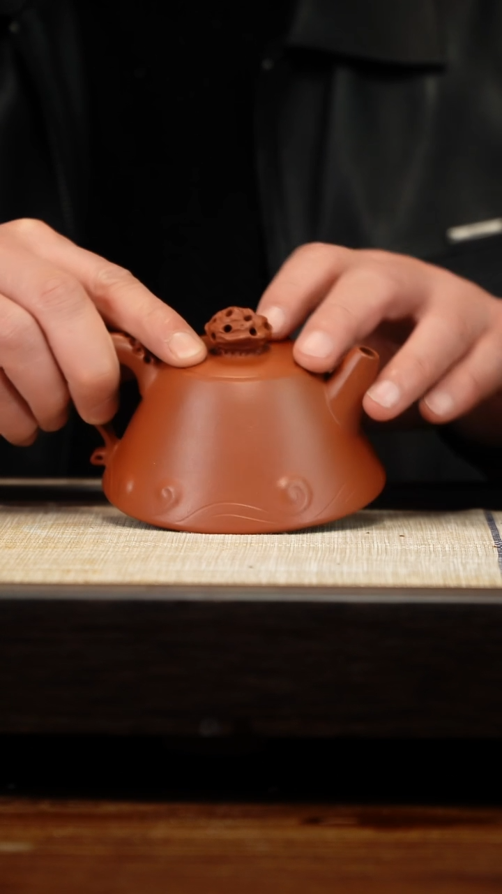 茶壶紫砂朱泥惊涛