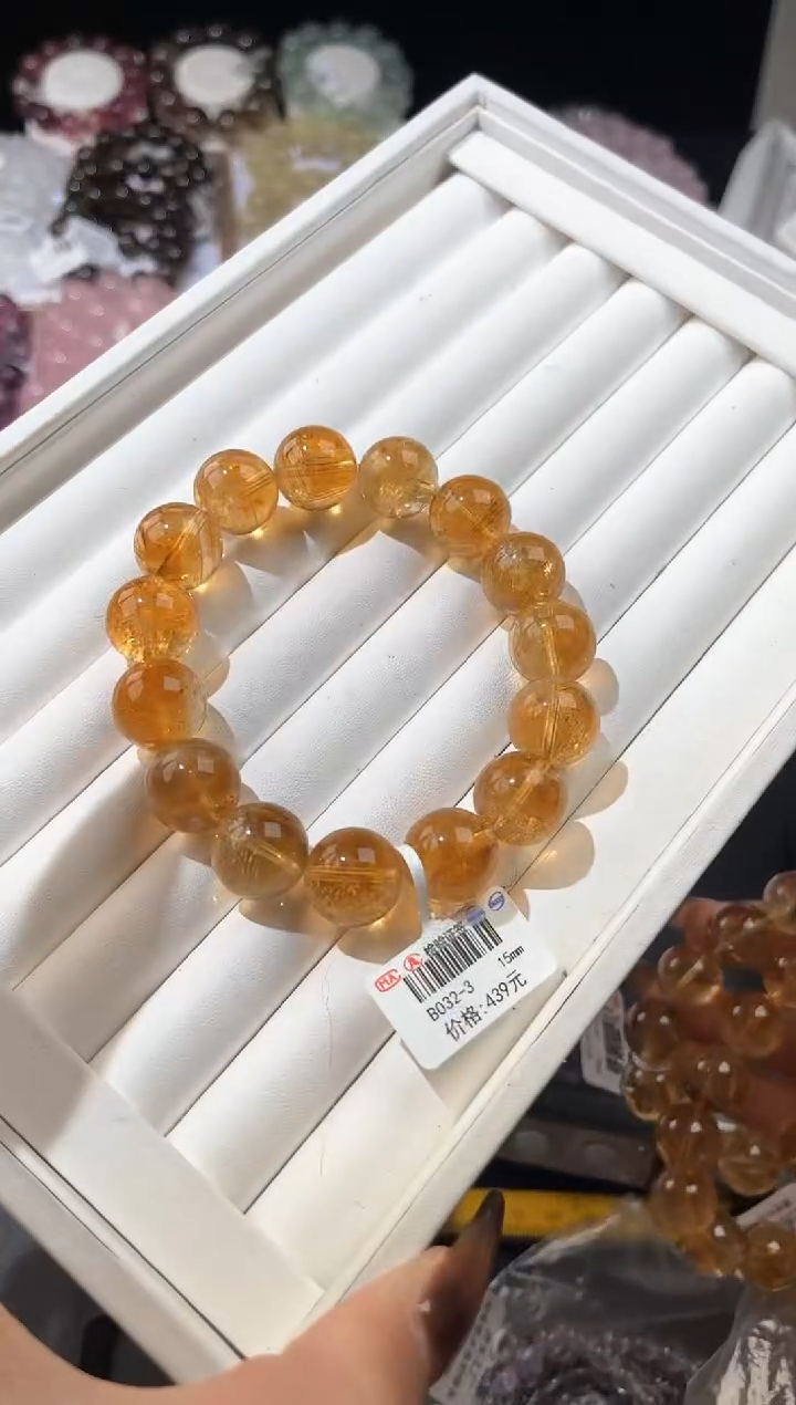 【闪购商品】水晶手链未镶嵌多样性发一黄阿赛