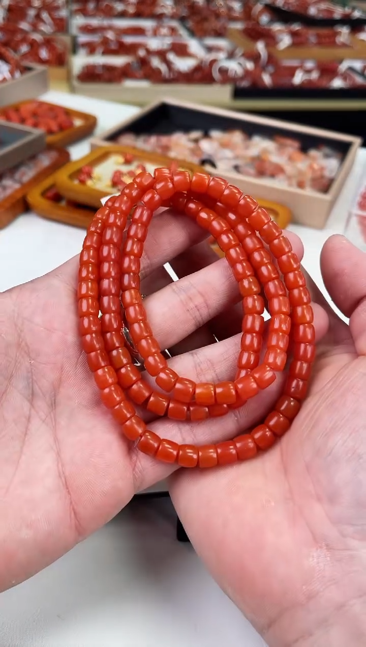 【闪购商品】南红玛瑙保山直切多圈7+未镶嵌一个/条