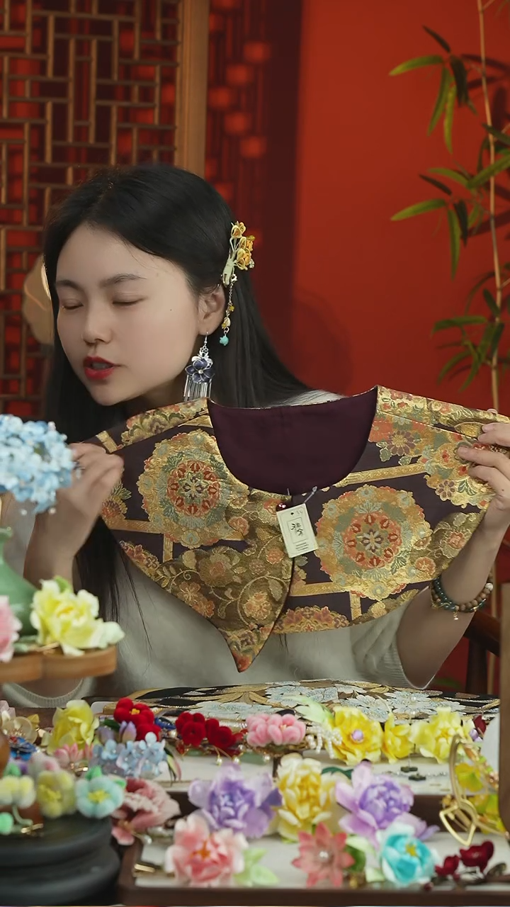 刺绣闪购纯手工非遗国风饰品