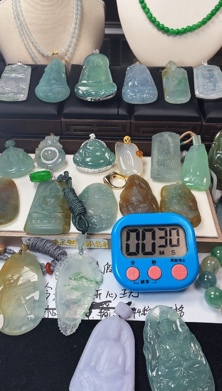 未镶嵌定制翡翠哈***～5034毛货不退不换