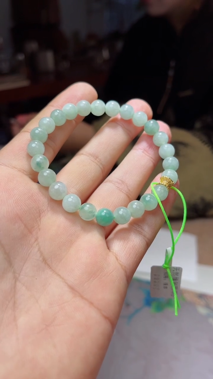 未镶嵌手链翡翠手串