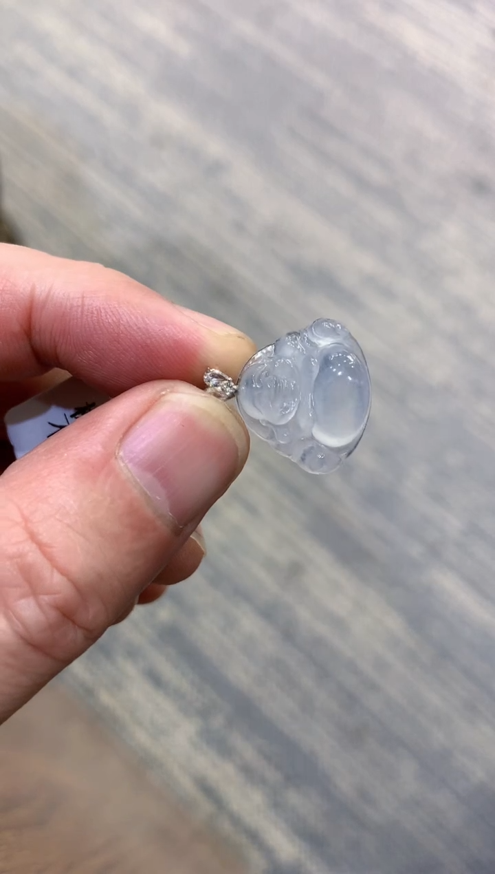 颈饰未镶嵌翡翠天然A货翡翠
