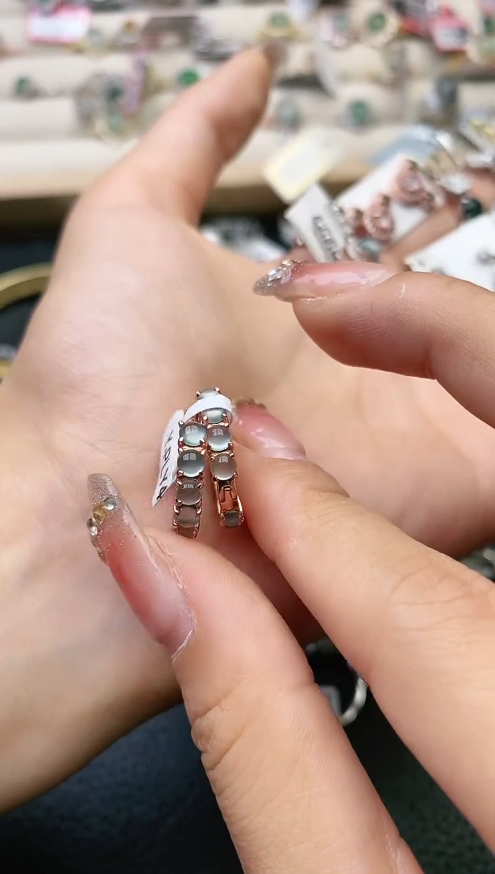 【闪购商品】翡翠戒指银S925镶嵌11111