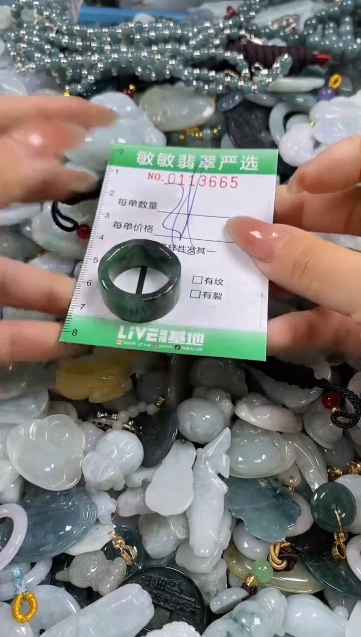 【闪购商品】翡翠颈饰未镶嵌闪购0113665