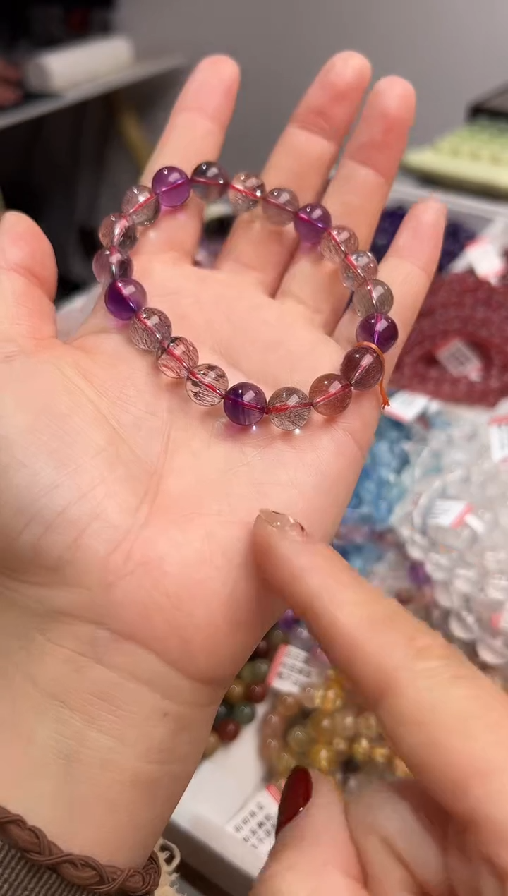 【闪购商品】水晶手链未镶嵌超七9m+