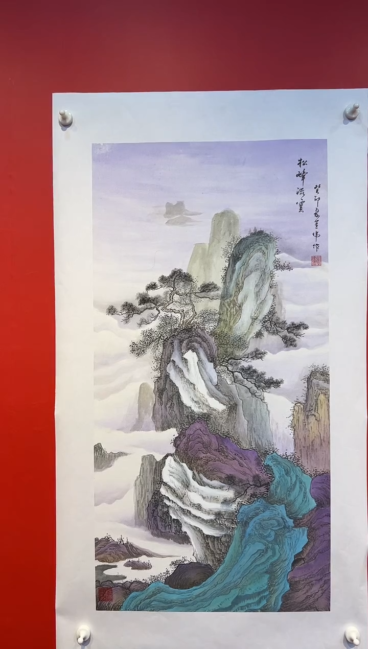国画张建伟老师国画作品