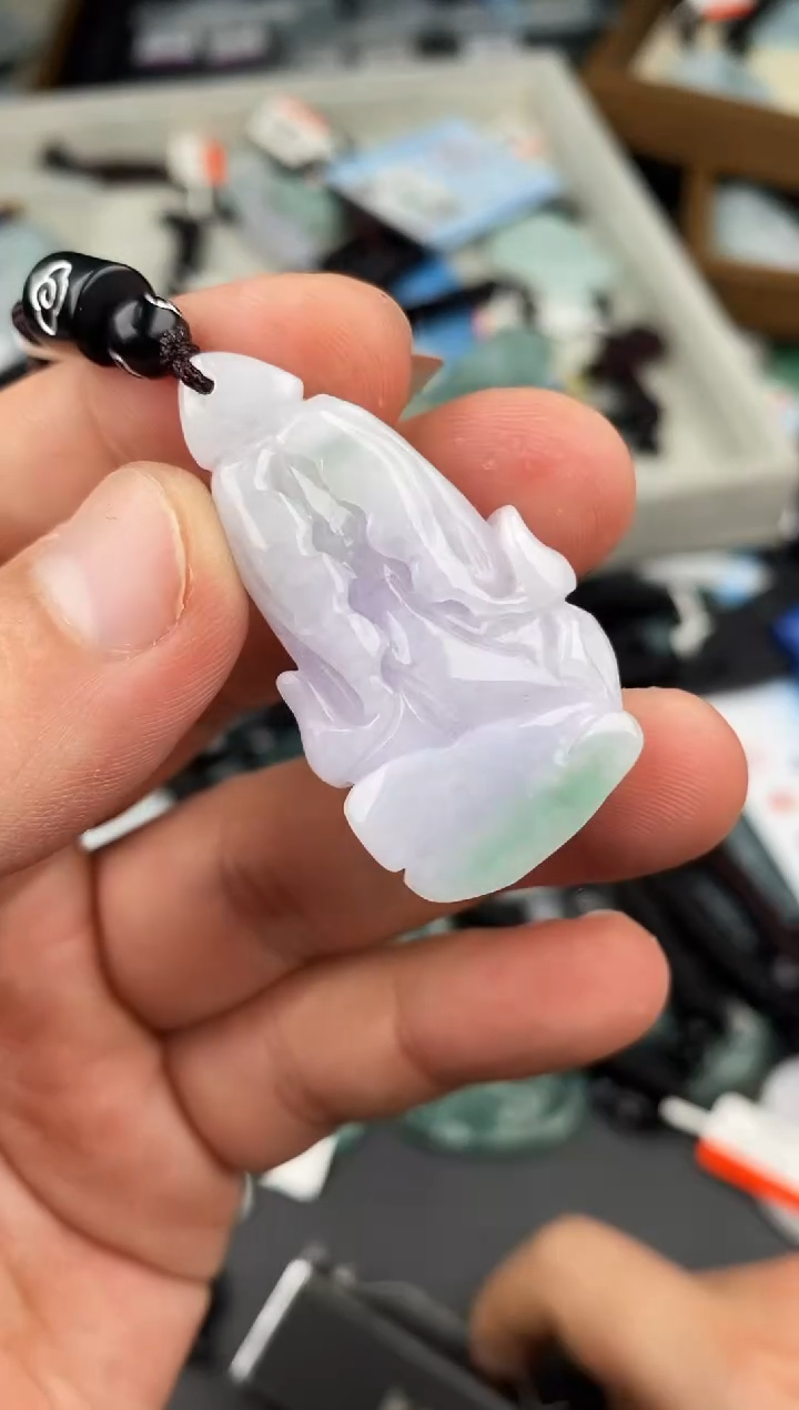 【闪购商品】翡翠颈饰未镶嵌  天然翡翠，一物一图