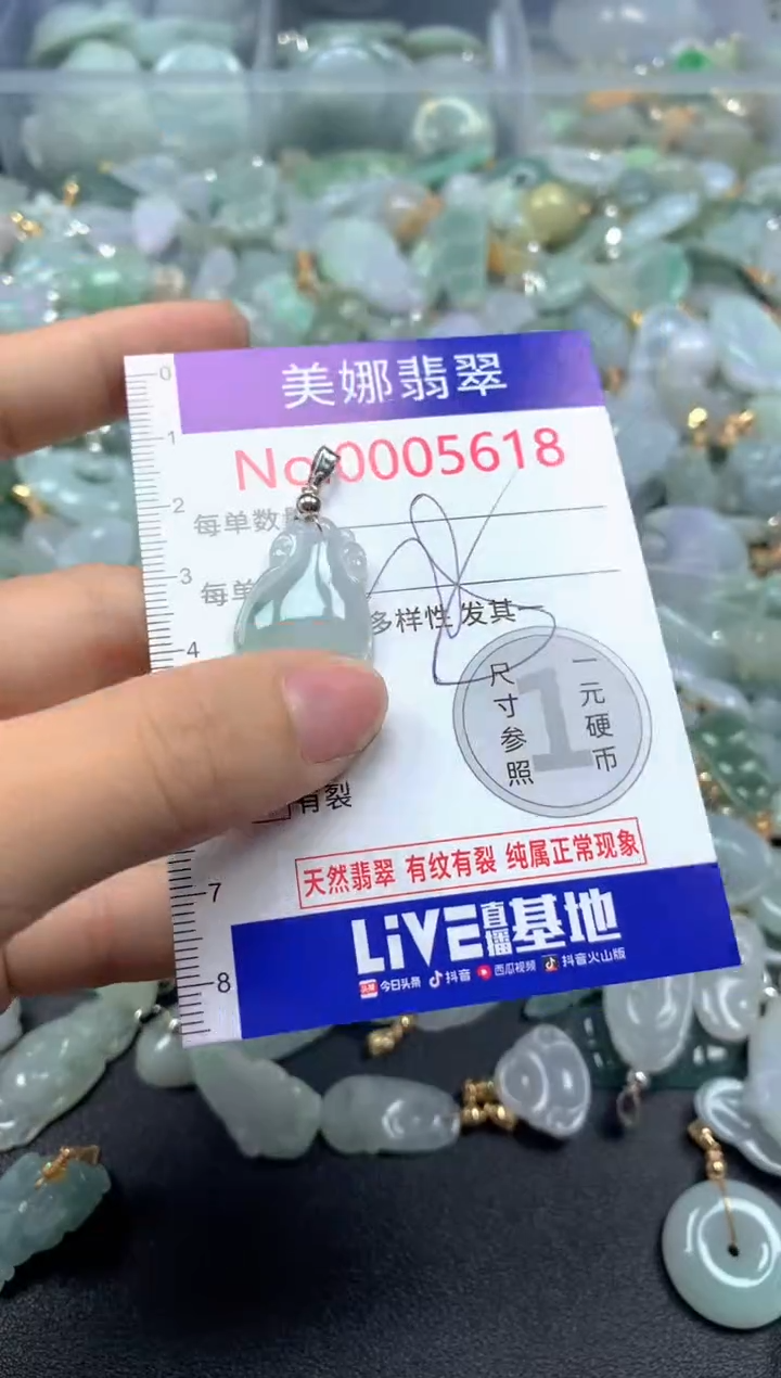 颈饰未镶嵌翡翠5618