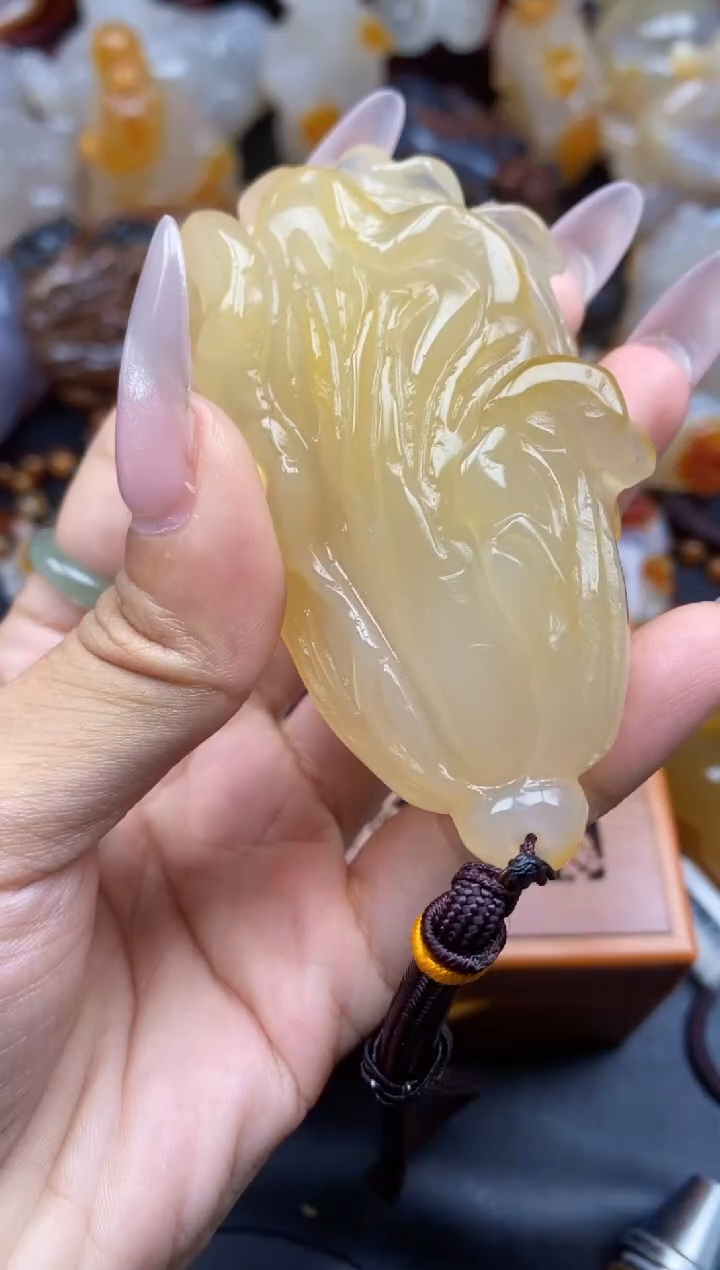 【闪购商品】玛瑙/玉髓颈饰未镶嵌ll