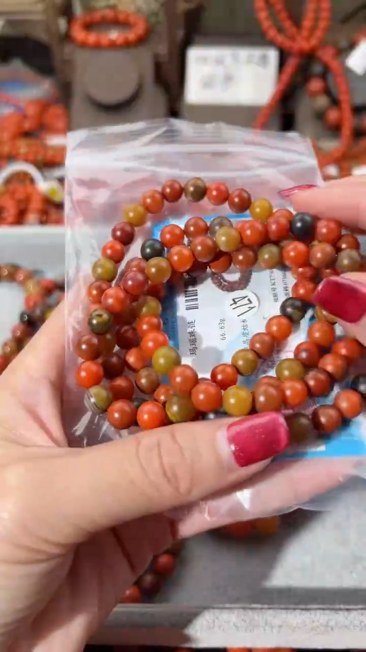 【闪购商品】南红玛瑙手串未镶嵌1