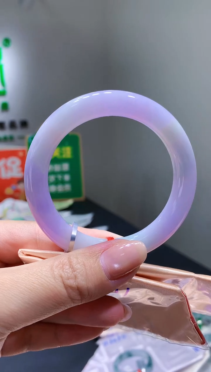 未镶嵌手镯翡翠k46K天然A货缅甸翡翠56