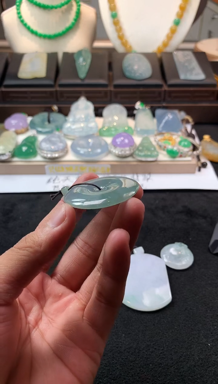 未镶嵌定制翡翠舍***恩5025毛货不退不换