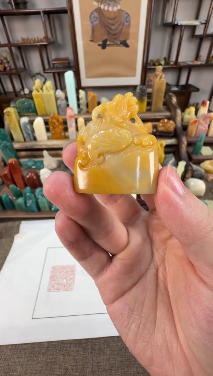 【闪购商品】寿山石印石编号编号A822