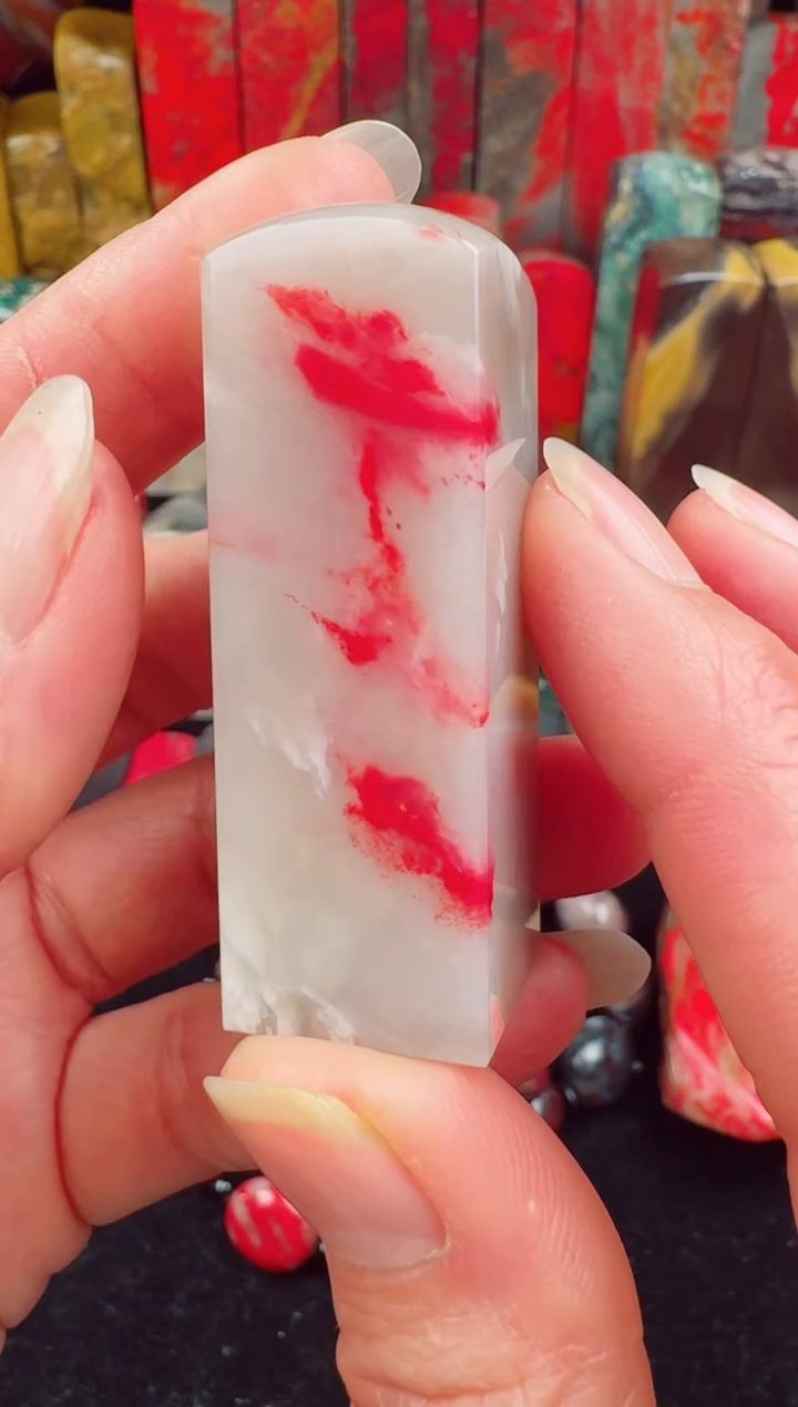 【闪购商品】巴林石羊脂白冻印章