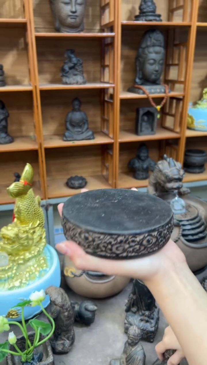 陶土【火山泥】吉祥底座