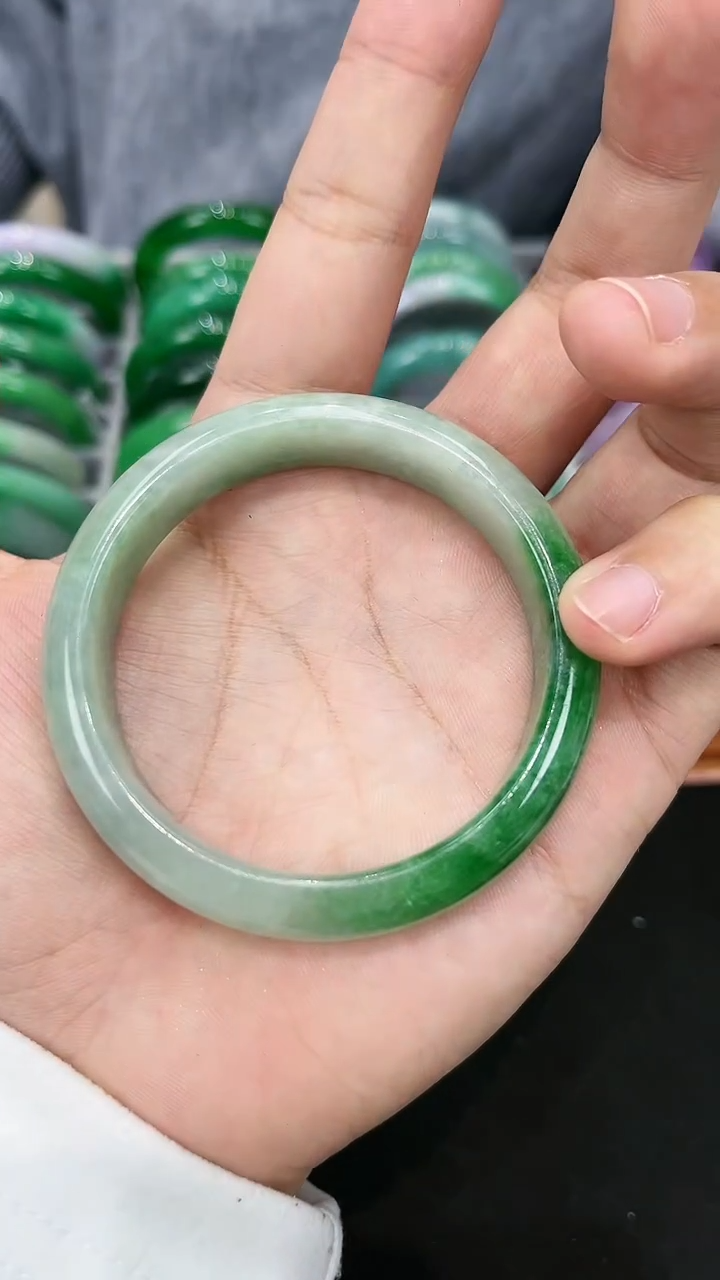 【闪购商品】砖雕s45独货手镯圈口55.5