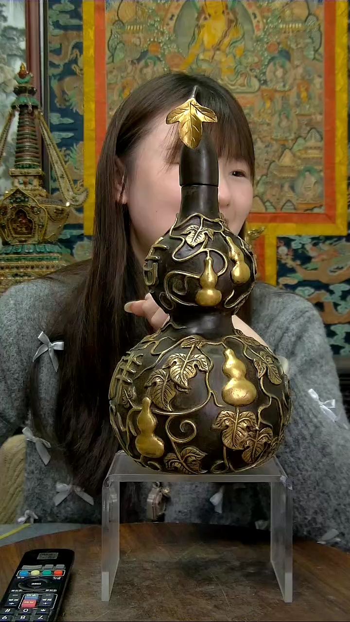 【闪购商品】葫芦铜像造像收藏造像