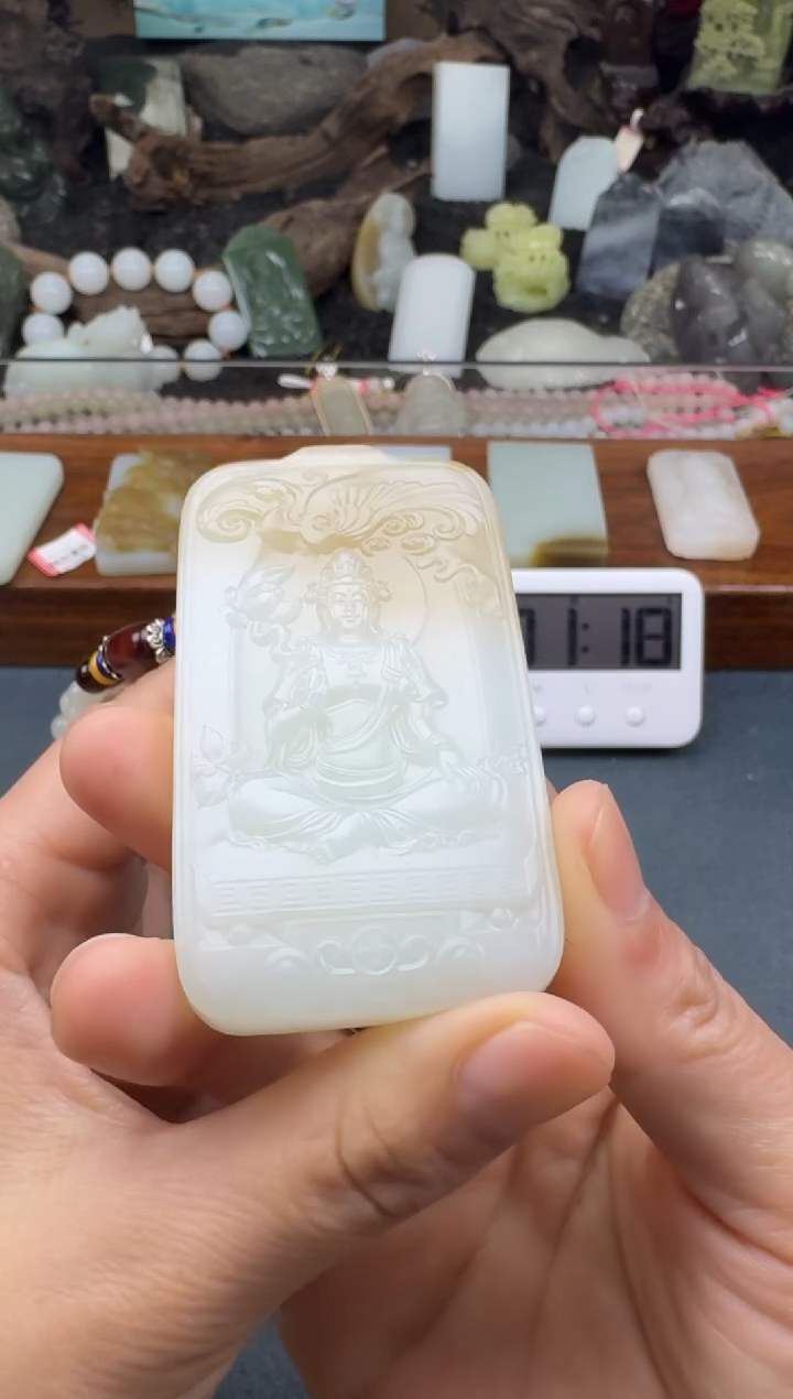 【闪购商品】和田玉未镶嵌颈饰多多