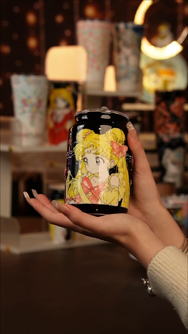 （玉泥）景德镇手工手绘文创陶瓷杯