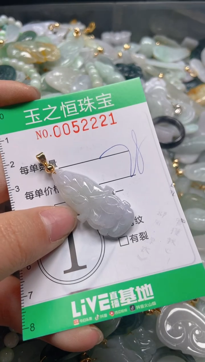 【闪购商品】翡翠颈饰未镶嵌闪购0052221